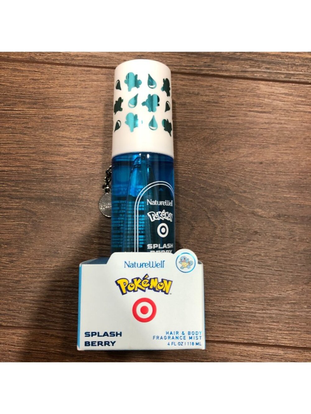 NatureWell Pokemon X Target Collab Fragrance Spray Squirtle Splash Berry
